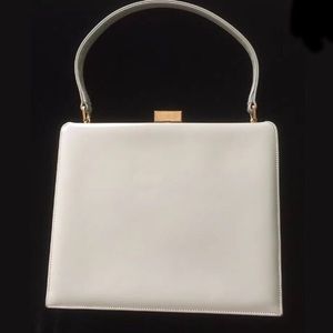 Vintage MAM’SELLE Light Gray Handbag Purse